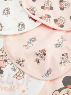 Pack De 5 Baberos De Minnie Mouse Y Daisy De Disney