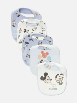 Pack De 5 Baberos Mickey Mouse & Friends De Disney