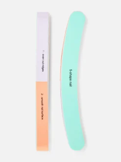 Pack De 2 Bloques De Lima Para Uñas