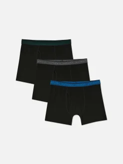 Pack De 3 Boxers Con Cinturilla Texturizada