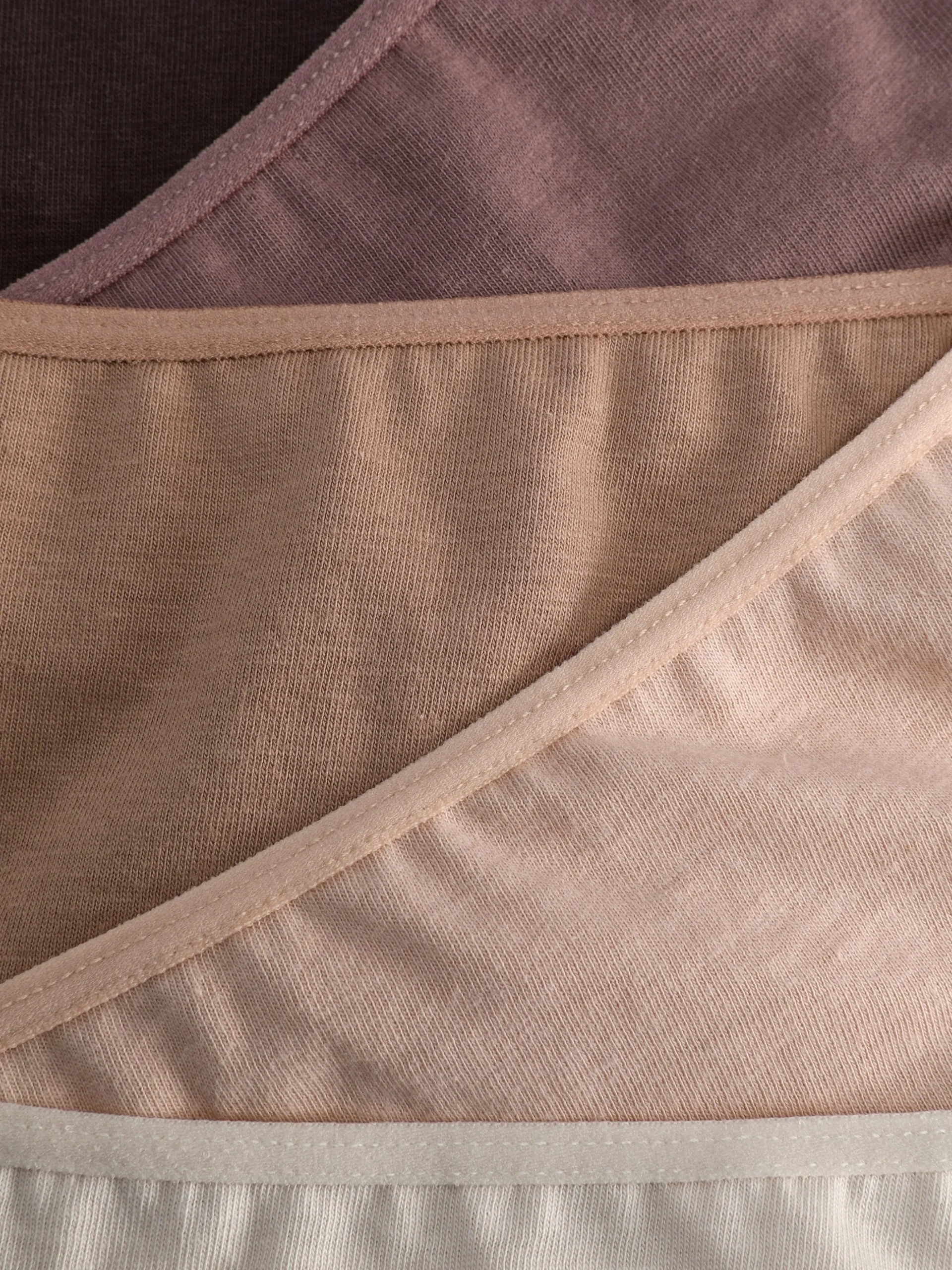 Pack De 5 Braguitas Brasileñas De Color Neutro