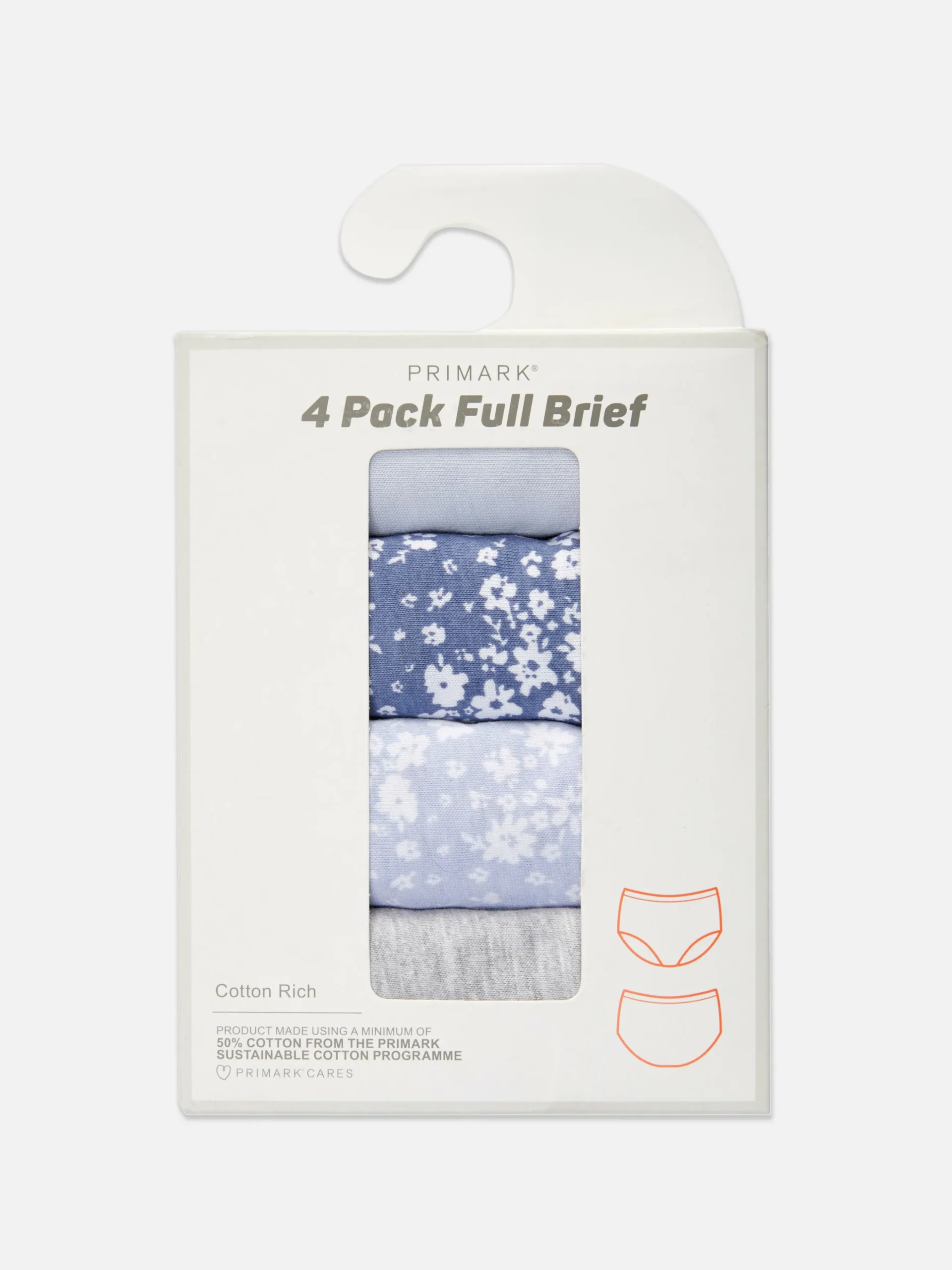 Pack De 4 Braguitas Clásicas Surtidas