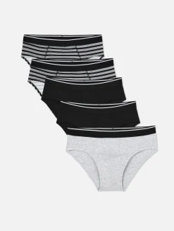 Pack De 5 Braguitas De Mezcla De Algodón