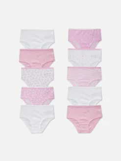 Pack De 10 Braguitas Mixtas De Talle Bajo