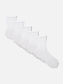 Pack De 5 Calcetines Altos Básicos
