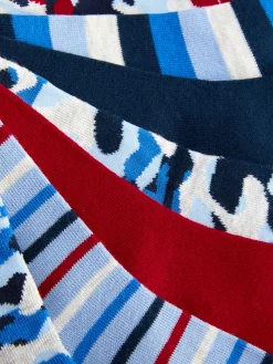 Pack De 7 Calcetines Bajos De Camuflaje