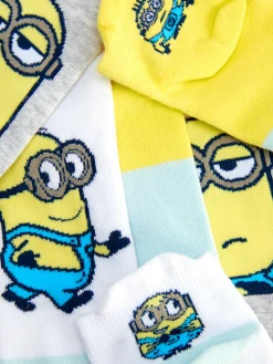 Pack De 3 Calcetines Deportivos De Los Minions