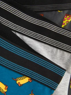 Pack De 3 Calzoncillos Con Estampado De Comida