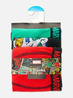 Pack De 3 Calzoncillos De Los Vengadores De Marvel