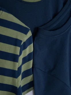 Pack De 3 Camisetas De Manga Corta Y Cuello Redondo