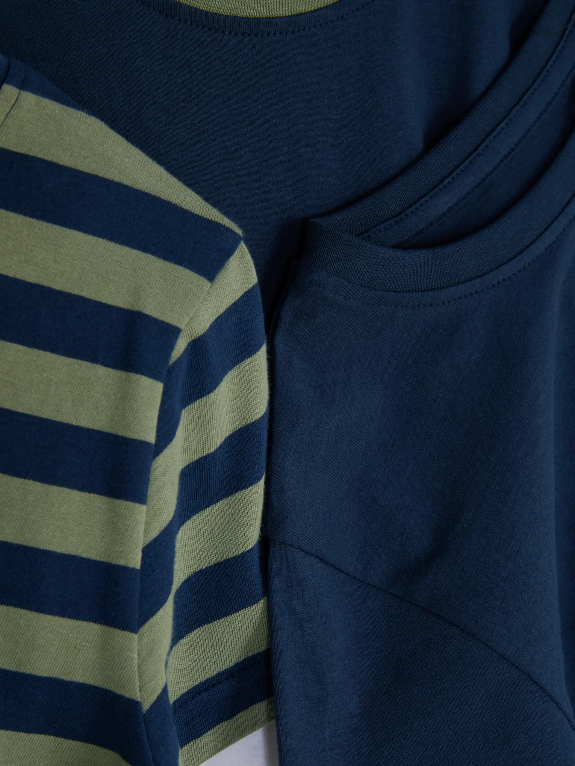 Pack De 3 Camisetas De Manga Corta Y Cuello Redondo