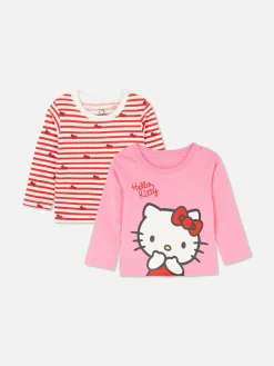 Pack De 2 Camisetas De Manga Larga De Hello Kitty