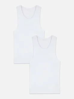 Pack De 2 Camisetas Sin Mangas Ni Costuras