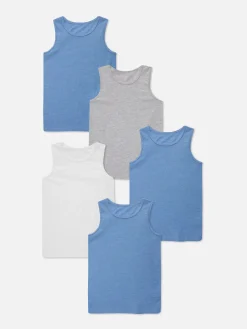 Pack De 5 Camisetas Surtidas Sin Mangas