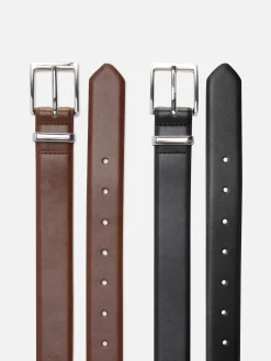 Pack De 2 Cinturones Clásicos