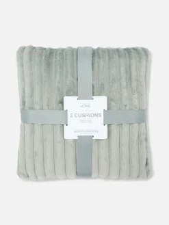 Pack De 2 Cómodos Cojines Acanalados