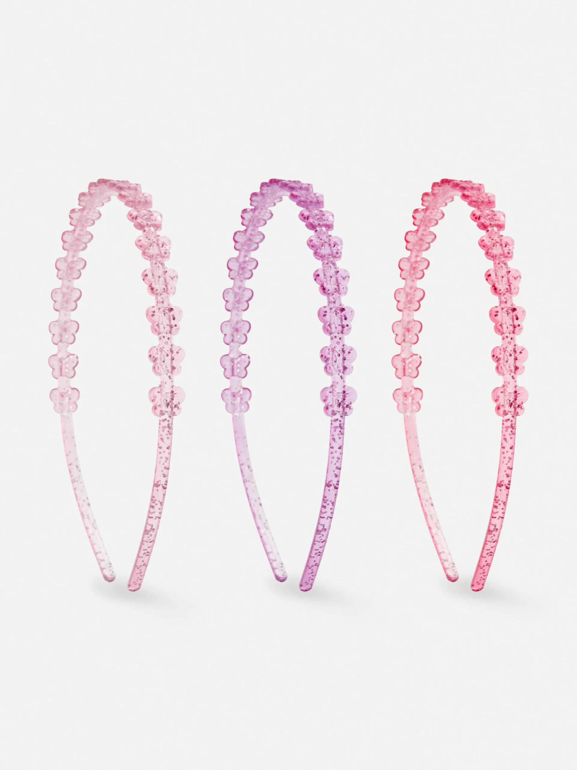 Pack De 3 Diademas Con Purpurina