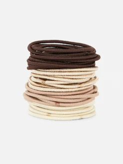 Pack De 60 Elásticos Finos Para El Cabello