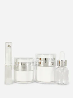 Pack De 4 Frascos Para Productos De Cuidado Facial