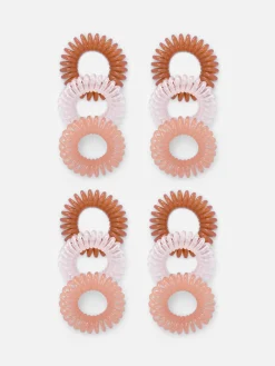 Pack De 12 Gomas De Pelo En Espiral