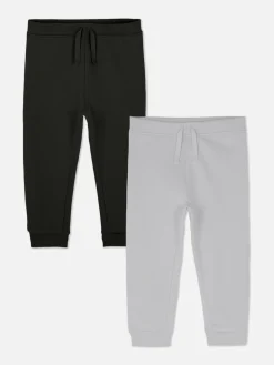 Pack De 2 Joggers Con Bajos Ajustados
