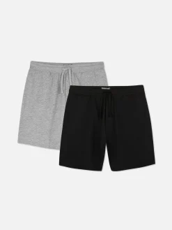 Pack De 2 Pantalones Cortos De Punto