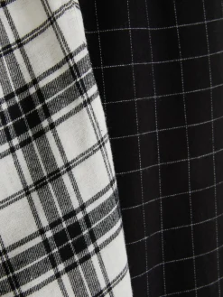 Pack De 2 Pantalones De Pijama A Cuadros