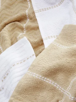 Pack De 4 Paños De Cocina De Rizo De Algodón