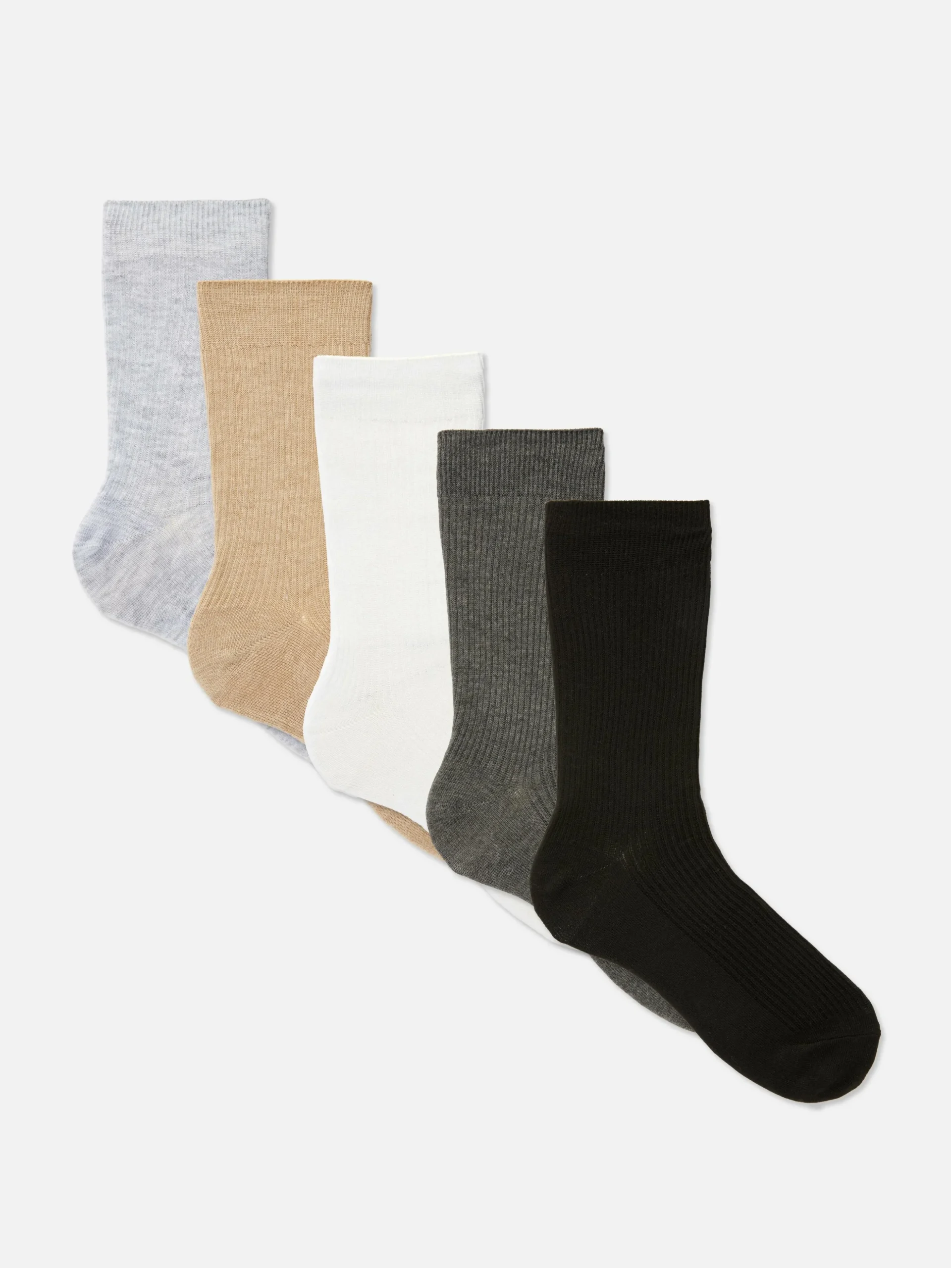 Pack De 5 Pares De Calcetines Altos Surtidos