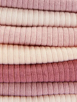 Pack De 7 Pares De Calcetines Deportivos Acanalados