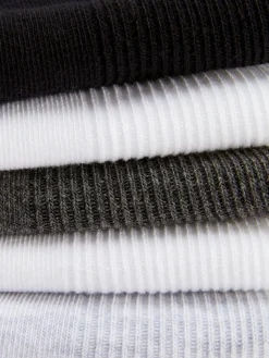 Pack De 5 Pares De Calcetines Altos Acanalados