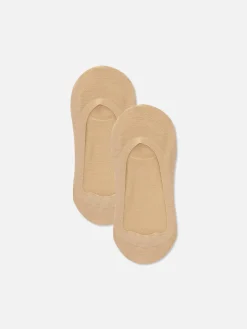 Pack De 2 Pares De Calcetines Invisibles Acolchados