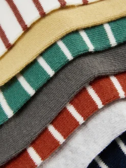 Pack De 7 Pares De Calcetines Bajos A Rayas