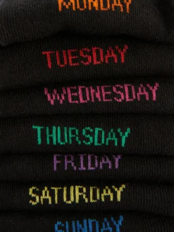 Pack De 7 Pares De Calcetines De Días De La Semana