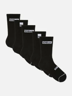 Pack De 5 Pares De Calcetines Deportivos Wilson