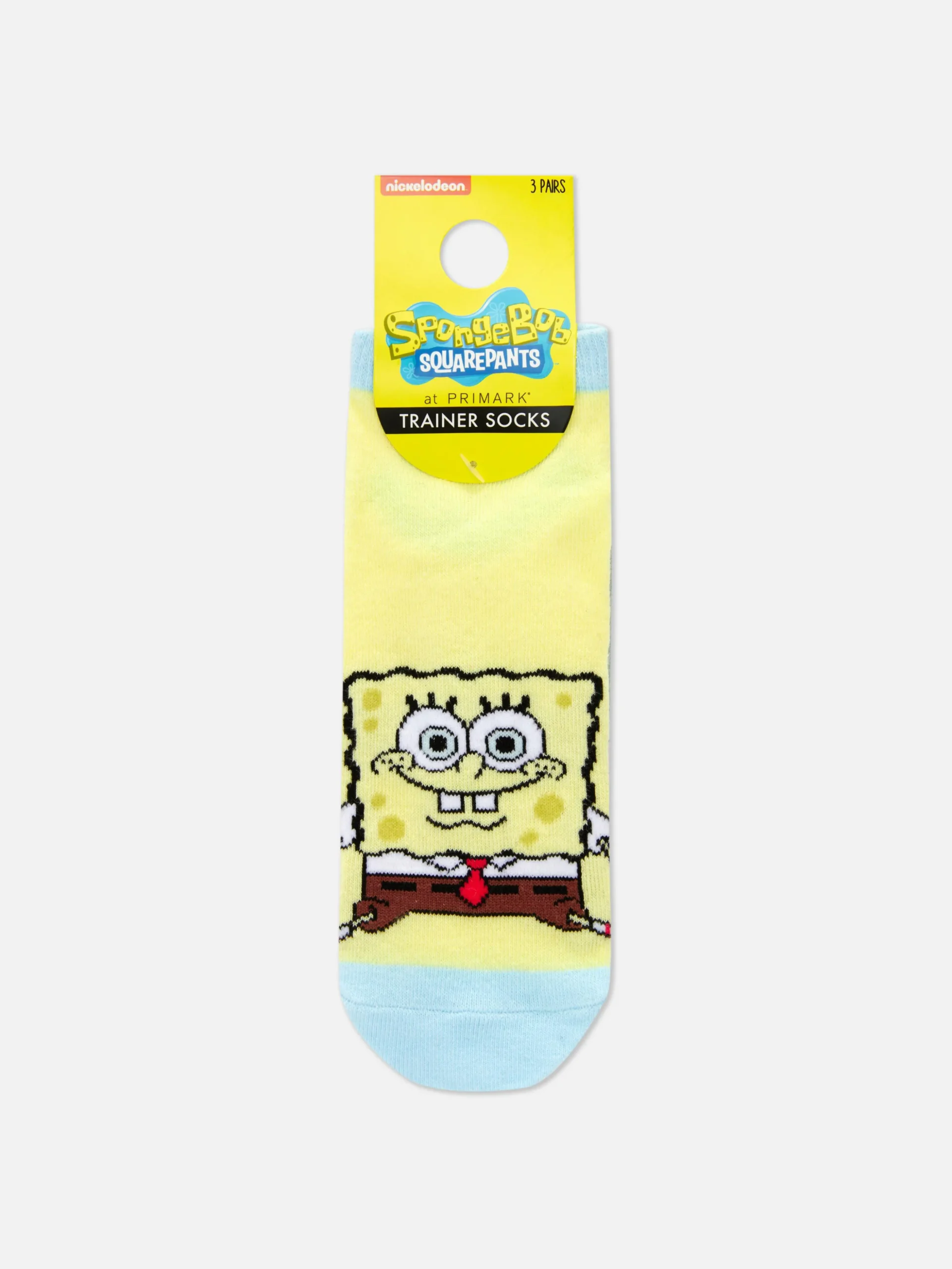 Pack De 3 Pares De Calcetines De Bob Esponja