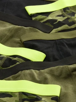 Pack De 7 Pares De Calzoncillos De Camuflaje