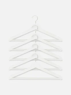 Pack De 5 Perchas De Madera