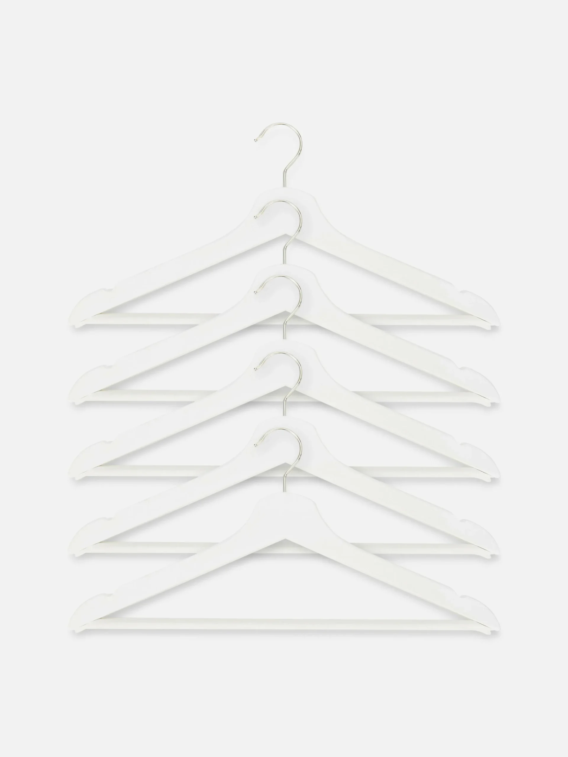 Pack De 5 Perchas De Madera