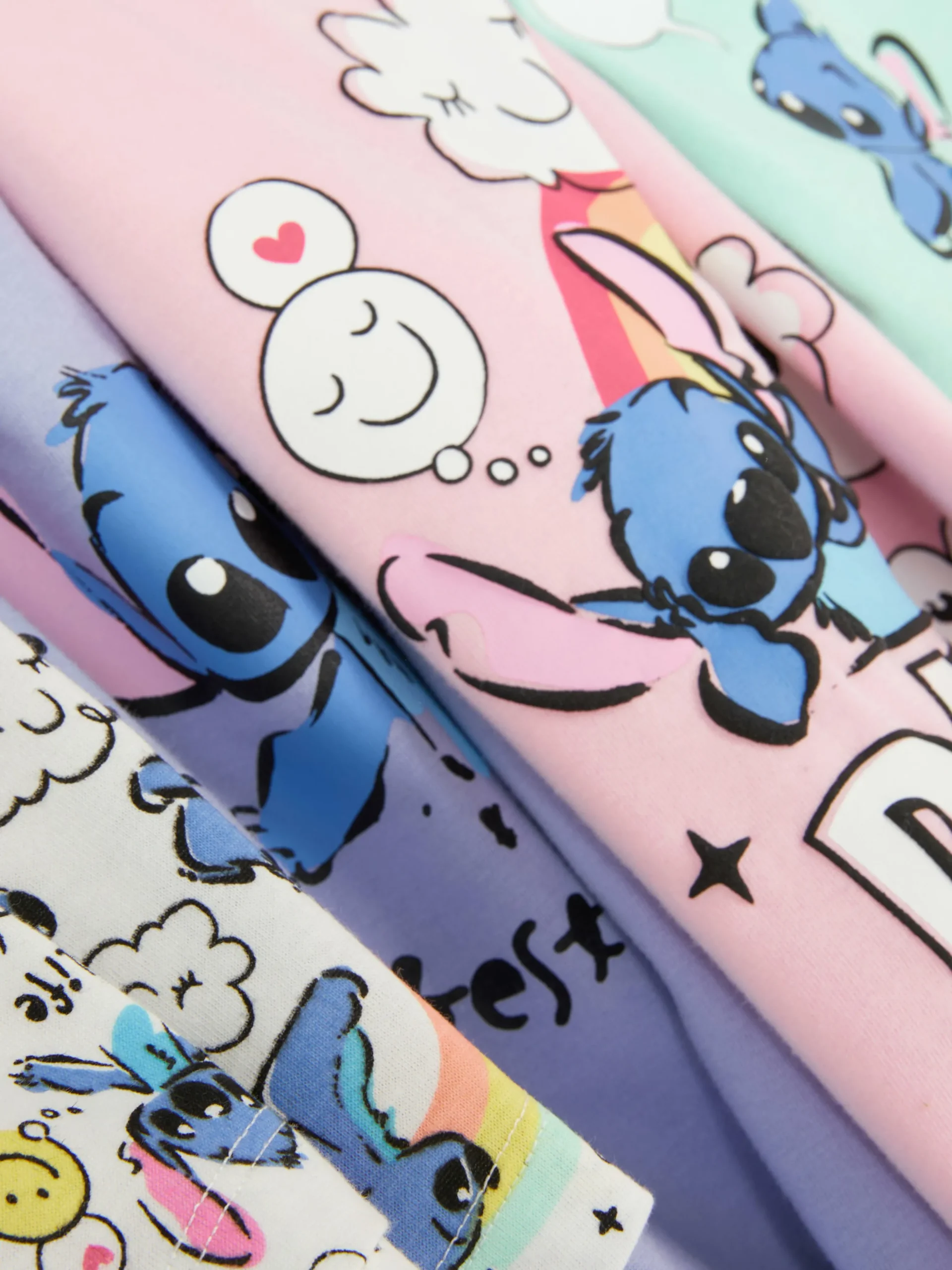 Pack De 2 Pijamas Cortos De Lilo Y Stitch De Disney