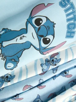 Pack De 2 Pijamas De Manga Larga De Stitch De Disney