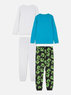 Pack De 2 Pijamas De Minecraft