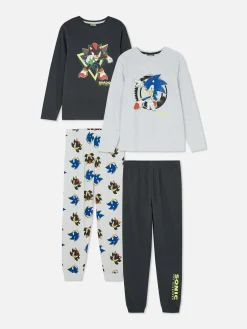 Pack De 2 Pijamas De Sonic, El Erizo, Y Shadow