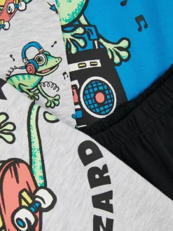 Pack De 2 Pijamas Gráficos De Gecko