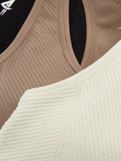 Pack De 3 Sujetadores Deportivos Sin Costuras