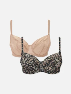 Pack De 2 Sujetadores Sin Relleno, Copas D-G