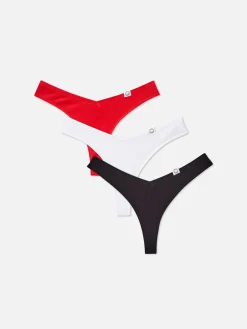 Pack De 3 Tangas Acanalados Miami