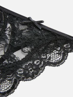 Pack De 3 Tangas De Encaje