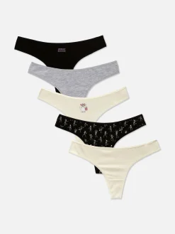 Pack De 5 Tangas De Halloween