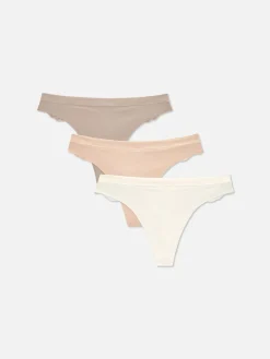 Pack De 3 Tangas Invisibles De Encaje